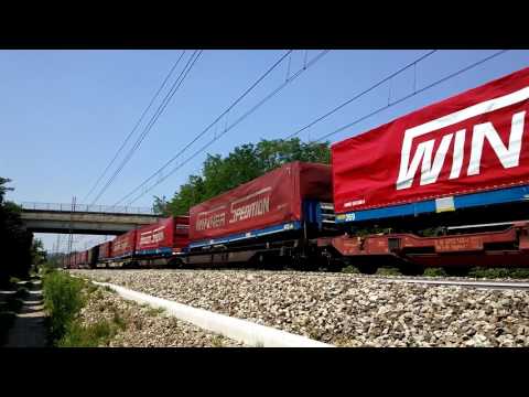 VECTRON DB.191 014 TITOLARE DEL WINNER SPEDITION  TRANSITA A LENTATE (Monza) 7 - 7 - 2017