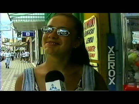 TV Poços Acervo - Nas Ruas População Tira Dúvidas Sobre Gramática ( 1996 )
