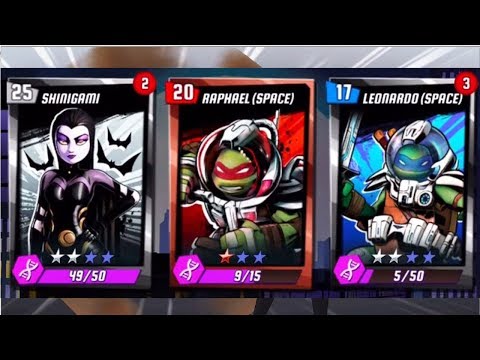 TMNT Legends Update X (Shinigami, Leonardo Space, Raphael Space)