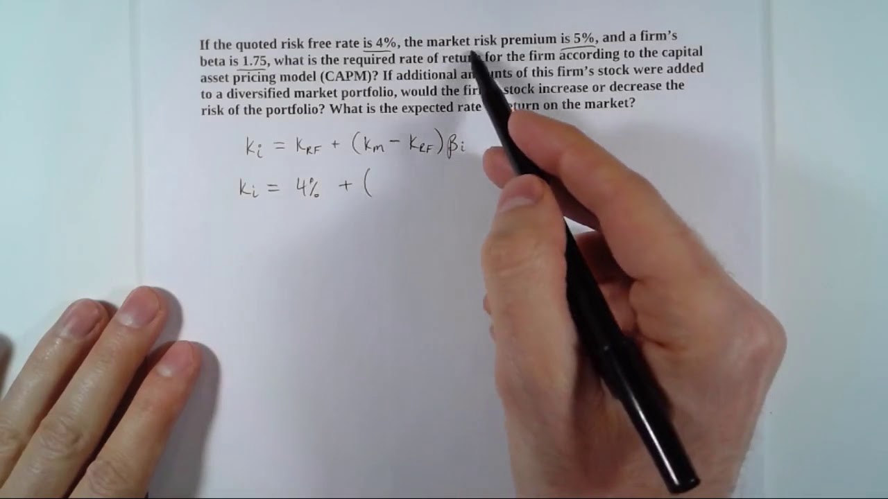 FIN 338 CAPM