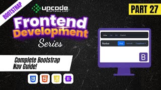 Download the video "Part 27 - All-in-One Guide: Navbar, Navs & Tabs with Bootstrap"