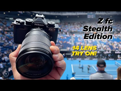 Nikon BLACK Zfc | First Look | 14 Lens TRY ON | How HOT🔥? | Limited Edition? | Matt Irwin