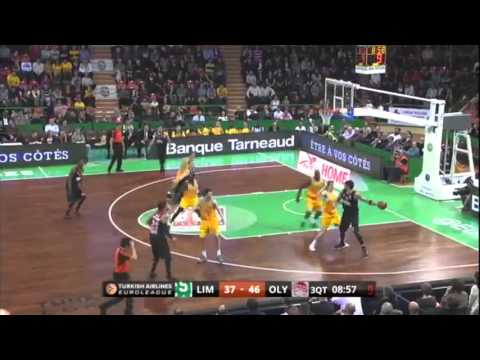 Highlights Limoges CSP - Olympiacos BC 10-12-2015