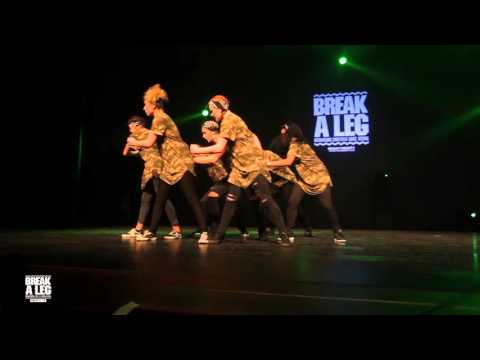 DA REBELS - STUDIO DA REBELS (2ND place) BREAK A LEG 2016 // Hiphop Crew Competition ADULTS