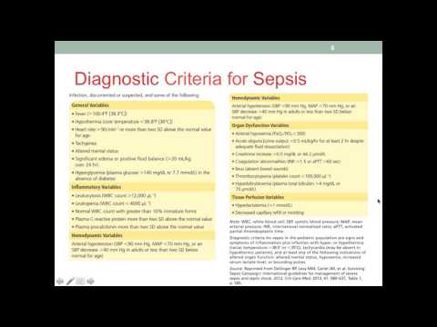 CI2 MNT Sepsis SIRS MODS