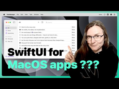 Beyond Basics: Can SwiftUI Handle the Challenge of Complex macOS Apps? thumbnail