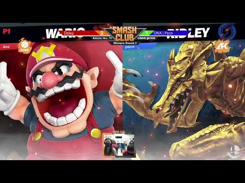 Smash Club #75 - Doku (Wario) vs Paco (Ridley) - Winners Round 3