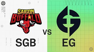 MSI 2022 - Rumble Stage D1 - SGB vs EG