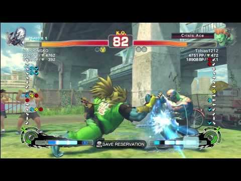 id POONGKO [Seth, Lookalike LOL] vs Tobias1212 [blanka] SSF4 Arcade Edition