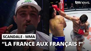 Un combattant MMA patriote créé la polémique après son combat (...) L'anti Benoit Saint-Denis ?