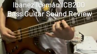 Video thumbnail for Ibanez ICEMAN ICB200 Bass Guitar Sound Check & DEMO 😃 by The Guitarman 28