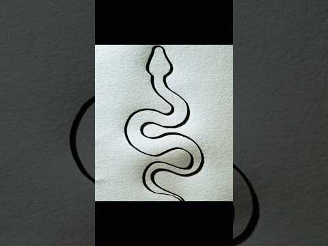 Simple Snake Drawing
