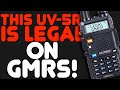 Baofeng's New UV-5R GMRS Radio - FCC Legal GMRS Version Of the Baofeng UV-5R - FCC Part 95 Approved