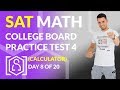 SAT Math College Board Practice Test 4 Calculator In Real Time