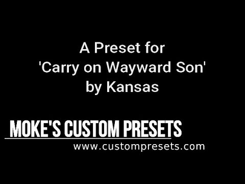 Moke's 'Carry on Wayward Son' (HB) Fractal Preset - Demo