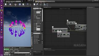 #UE4 #Niagara #Particles #Audio #Visualization #Experiment (#Tag)