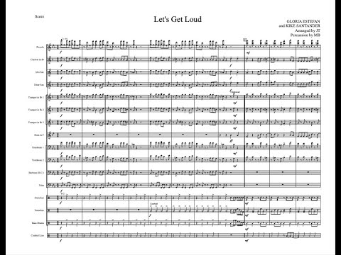 Let's Get Loud - Marching Band
