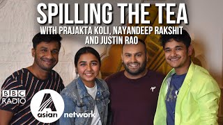 Spilling The Tea | Prajakta Koli, Nayandeep Rakshit, Justin Rao | Podcast | Bollywood Uncovered video