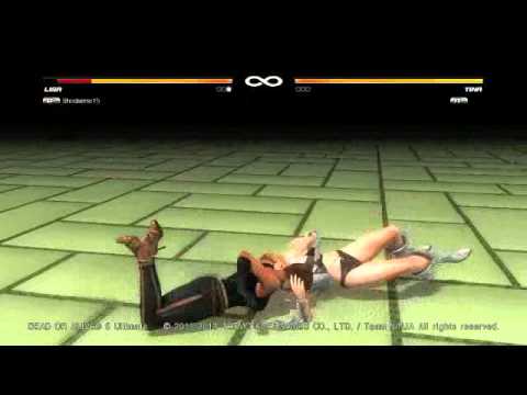DOA5U LISA vs TINA 2014-12-18