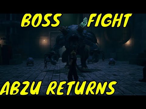 ABZU RETURNS BOSS FIGHT FINAL FANTASY VII REMAKE