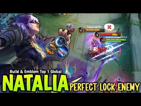 NATALIA PERFECT LOCK 🔒 | NO ESCAPE MLBB
