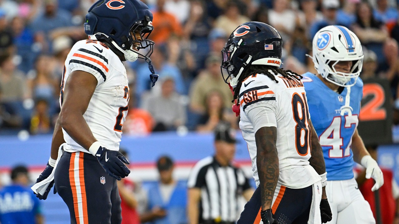 Zavion Thomas' Best Plays from a 179-yard game against Tennessee Titans | 2026 Preseason Week 3