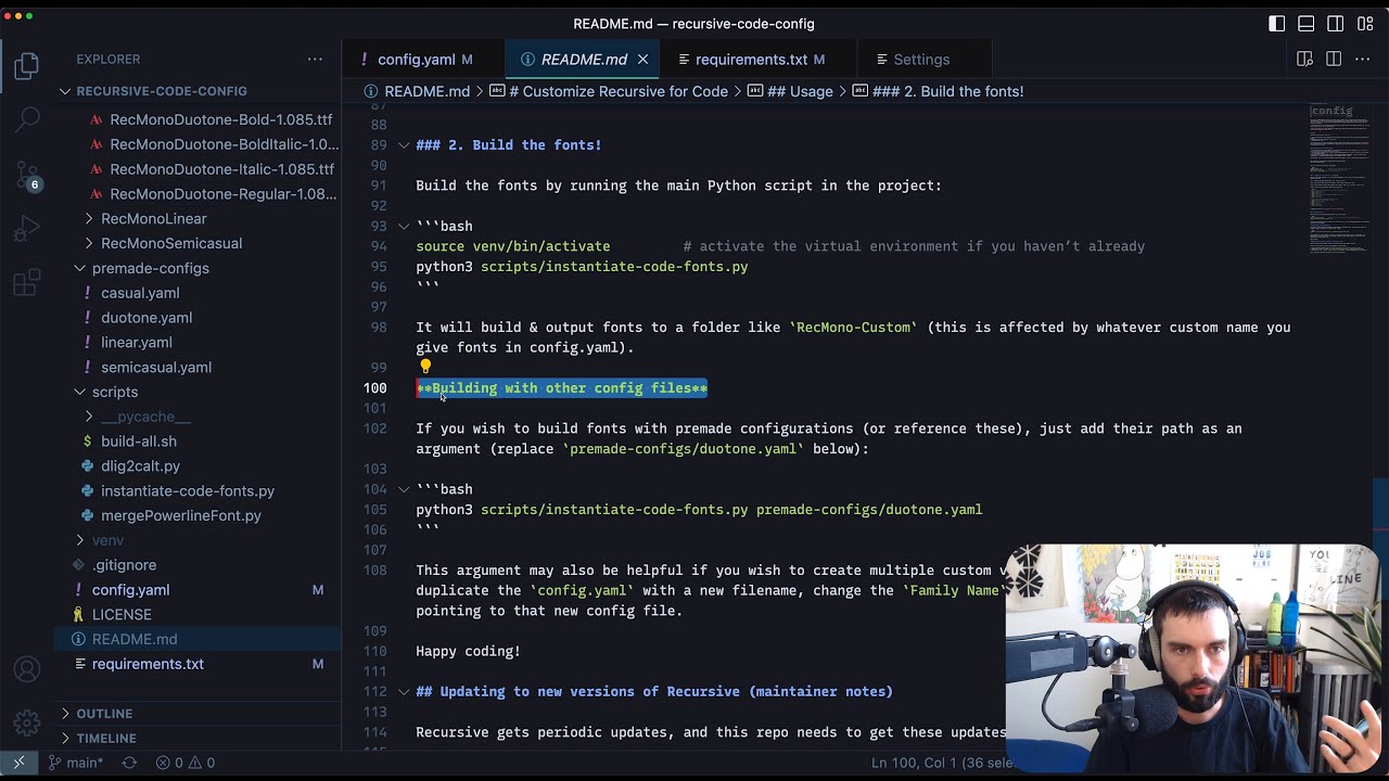 Beginner’s guide to setting up Recursive Code Config