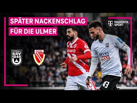 SSV Ulm 1846 - FC Energie Cottbus, Highlights mit Live-Kommentar | 3. Liga | MAGENTA SPORT