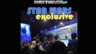 Star Wars Battlefront LIVE GAMEPLAY at EGX 2015 + Interview