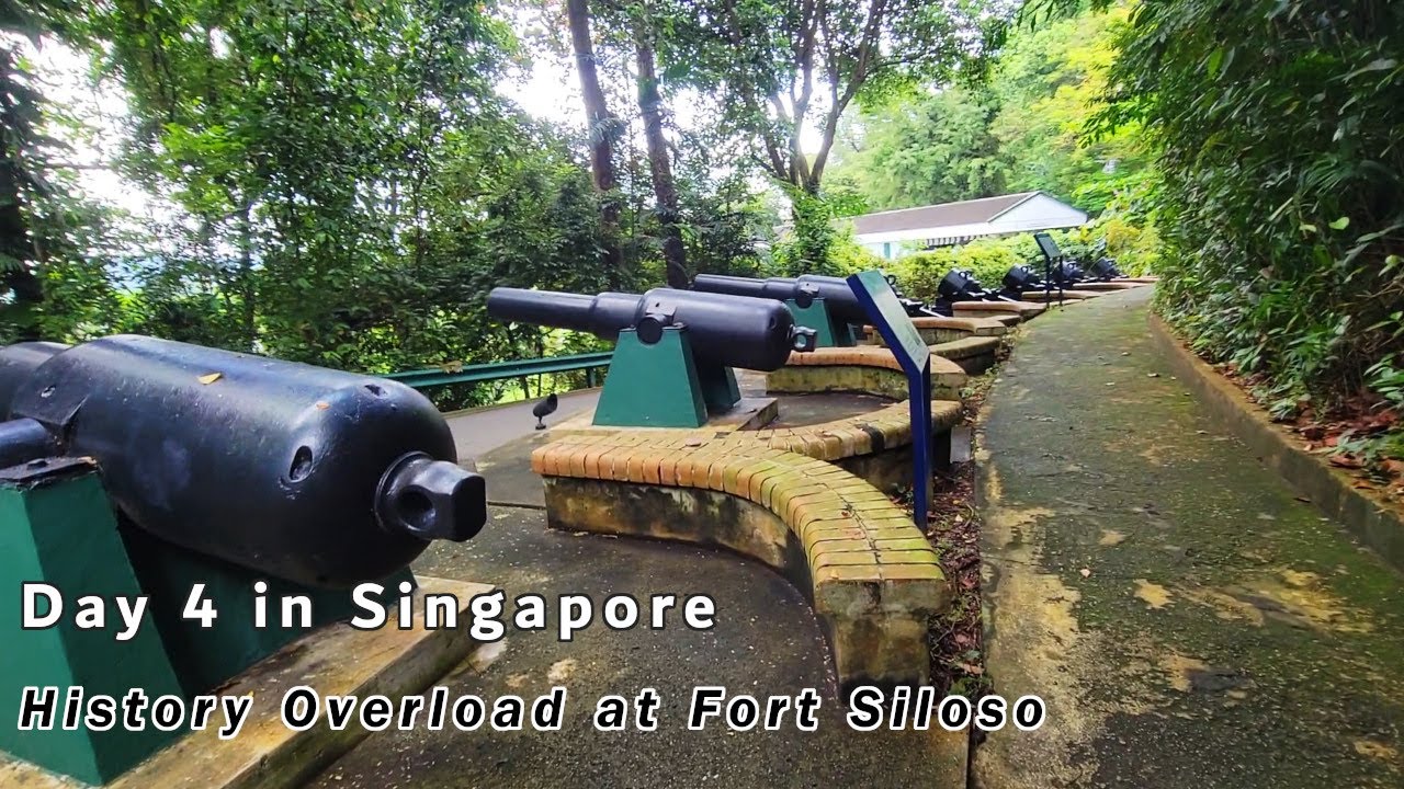Embark on an intriguing walking tour of the historical Fort Siloso in Sentosa.