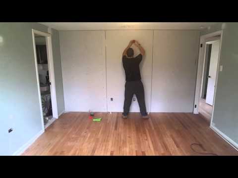 Sound Proofing Wall -  Green Glue & Double Drywall