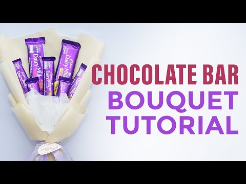 Cara Bikin Buket Cadbury | Amazing Chocolate Bar Bouquet Tutorial