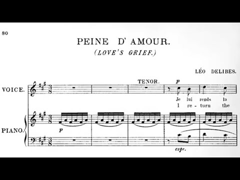 Video thumbnail for Peine d’amour