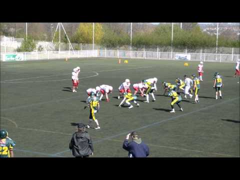 Dylan Dos Santos : Touchdown 2011/2012 Gladiateurs