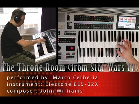 The Throne Room (Star Wars) - perf. by Marco Cerbella - J. Williams (Electone, ELS-02X)