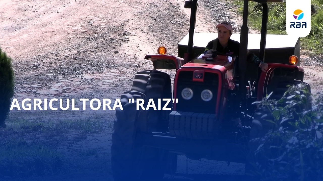Agricultora “Raiz”.  De olho na tecnologia, ela até pilota drone