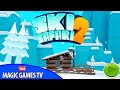 Ски Сафари 2 игра для детей | Ski Safari 2 (iPad Gameplay Video) 