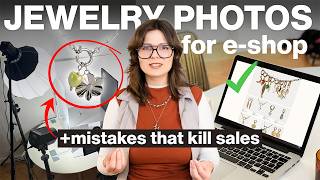 Photograph jewelry to sell online | website product photos