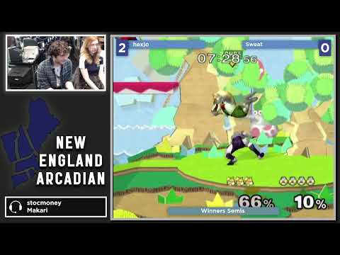 NE Melee Arcadian 11 - hexjo (Fox) vs. Sweat (Sheik) - SSBM WSF