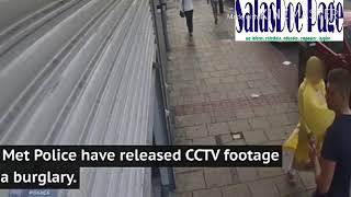 CCTV shows Burglars Stealing £1.8m Worth of Jewelry through Hole