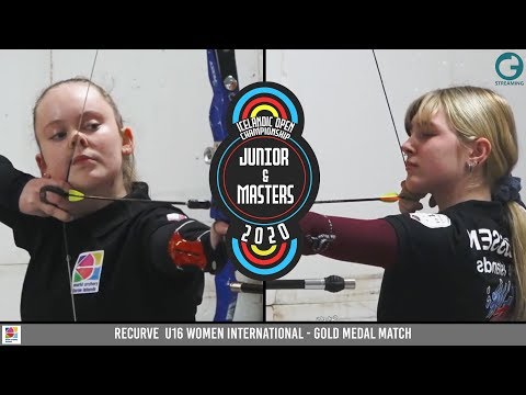 Ronja VS Jóhanna Fríða - Recurve U16 Women International Gold Medal Match
