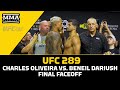 Charles Oliveira Brings Bling, Hugs Former Coach After Final Faceoff | UFC 289 | MMA Fighting