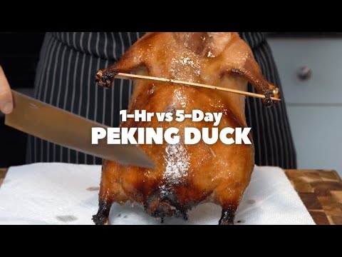 1-hour vs 5-day Peking Duck