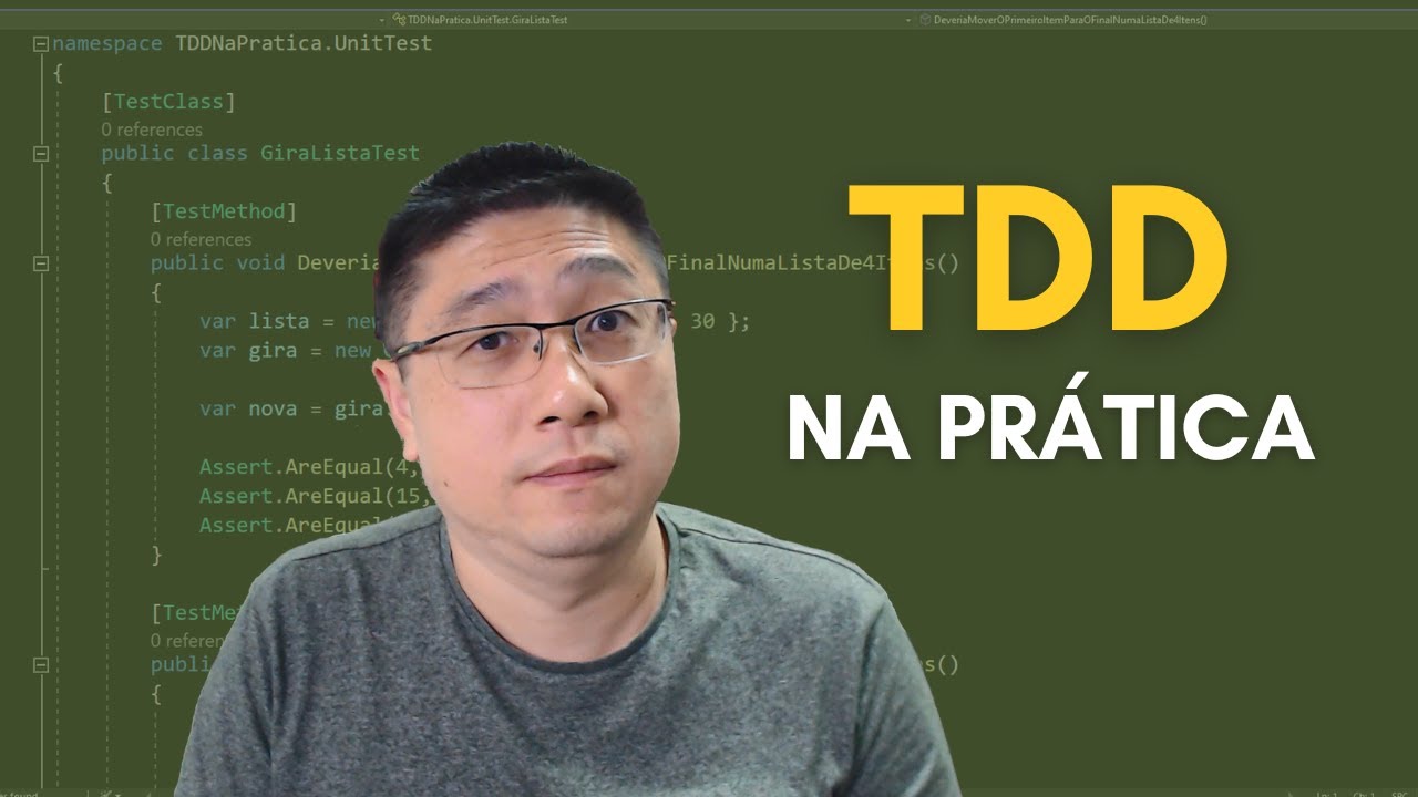 Testes unitários com TDD NA PRÁTICA, com um EXEMPLO SIMPLES