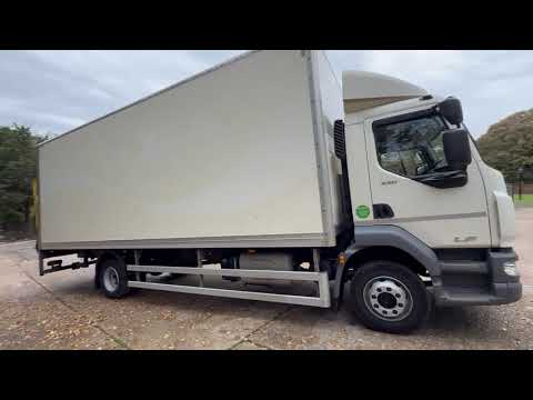 daf lf230 box body ku68 bjv video