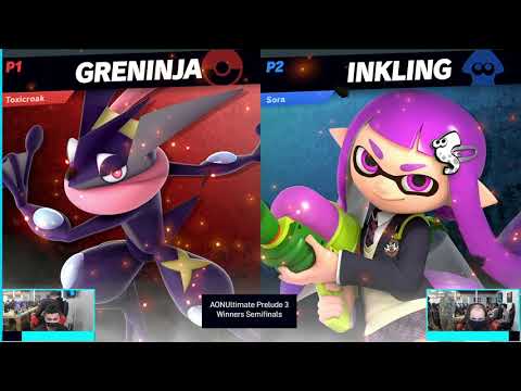 JayGrunt (Greninja) vs Mr. Mojo Risin' (Cloud Inkling) | AONUltimate Prelude #3 Winners Semifinals