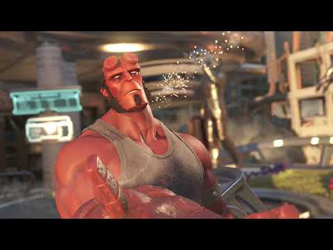 Injustice 2 Hellboy New Ability Azzael Guard