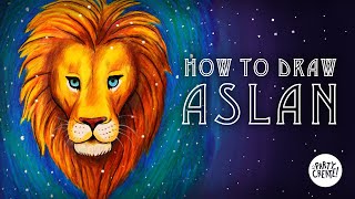 How To Draw Aslan | Drawing A Lion for Kids | Christmas Lion