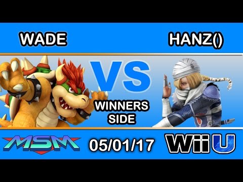 MSM 95 - Wade (Bowser) Vs. Hanz() (Bowser) Winners Side - Smash Wii U