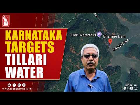 Karnataka Planning to Divert Tillari River Water to Belagavi for Drinking Needs